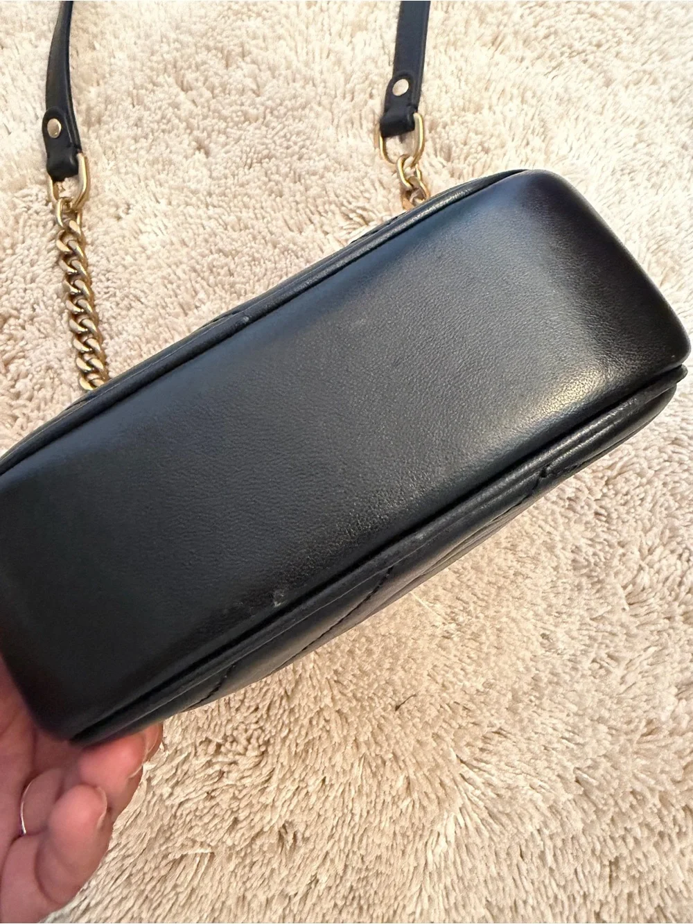 Tory Burch Kira Chevron camera bag